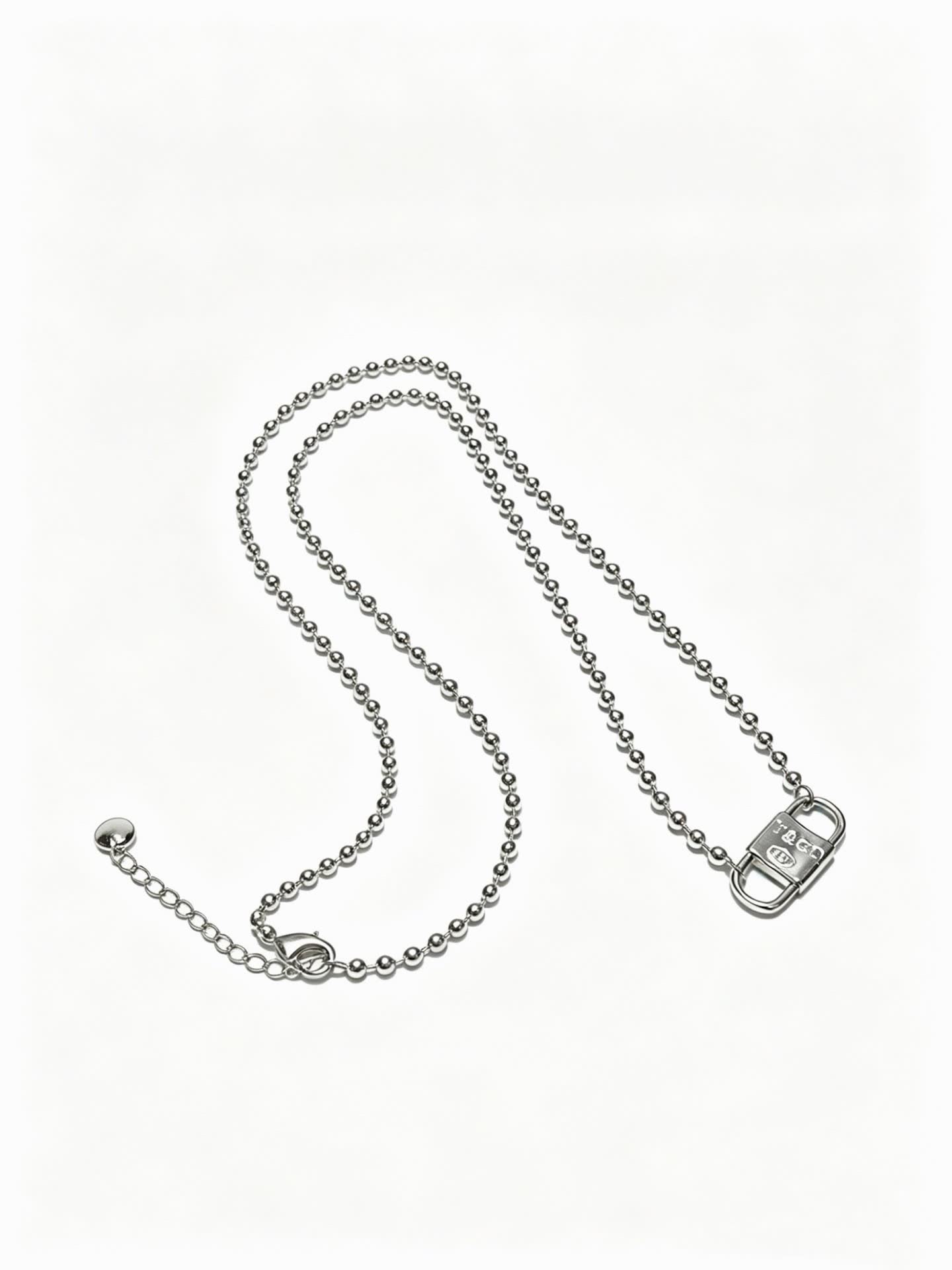 Tiffany & Co. Sterling Silver Bead Necklace